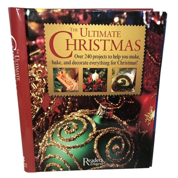 The Ultimate Christmas Hardcover Book 240 Make Bake & Decorate Readers Digest - Picture 1 of 11